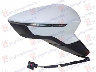 RETROVIZOR ELEKTRICNI SA GREJACEM PM (MIGAVAC) (KONVEKSNO STAKLO)