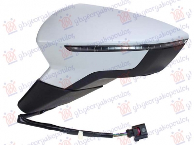 RETROVIZOR ELEKTRICNI SA GREJACEM PM (MIGAVAC) (KONVEKSNO STAKLO)