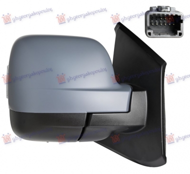 RETROVIZOR ELEKTRICNI SA GREJACEM PM (MIGAVAC) (SENZOR) (12 OTV 9 PIN) (A KVALITET) (ASFERICNO STAKLO)