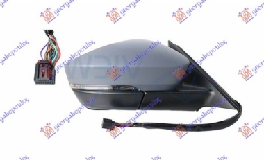 RETROVIZOR ELE.PREKL.PM.MIG.SVET.9P A KV