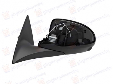 RETROVIZOR EL.SA GREJ. (EL-SKLOPIV)(MIG)(SVETLO)(MEMORIJA)(MRTAV UGAO)(KAMERA) (BEZ STAKLA) (BEZ POKLOPCA) (10O8P+10O9P)