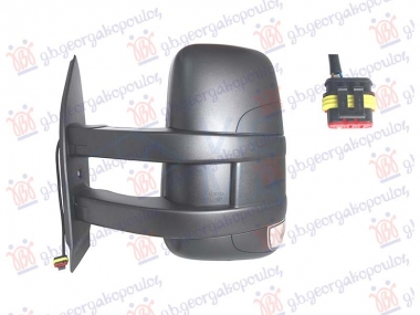 RETROVIZOR MEHANICKI DUGI (MIGAVAC) (KONVEKSNO STAKLO)