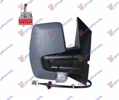 RETROVIZOR MEHANICKI PM (MIGAVAC) (KONVEKSNO STAKLO)