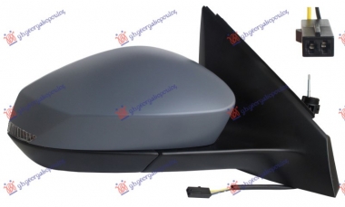 RETROVIZOR MEHANICKI SA SAJLOM PM (MIGAVAC LED) (A KVALITET) (KONVEKSNO STAKLO)