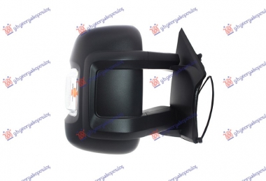 RETROVIZOR MEHANICKI SREDNJI (MIGAVAC) (POZICIONO SVETLO 16W) (8 OTVORA 8 PIN) (KONVEKSNO STAKLO)