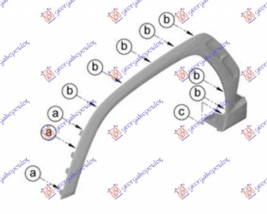 RUB PLASTICNI PREDNJEG BLATOBRANA (O)