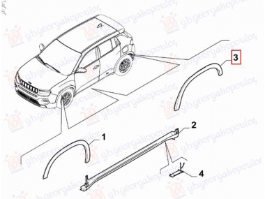 RUB PLASTICNI ZADNJEG BLATOBRANA