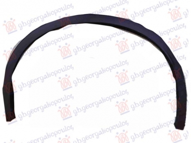 RUB PLASTICNI ZADNJEG BLATOBRANA CRNI