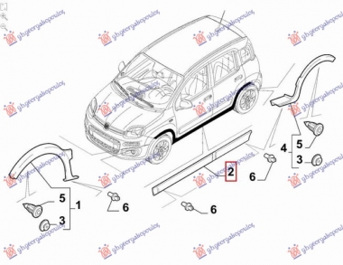 SAJTNA PLASTICNA (CROSS/4x4/TREKKING) (O)