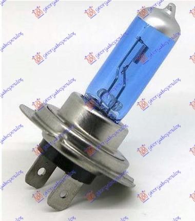SIJALICA (H7) 12V 55W PX26 PLAVA