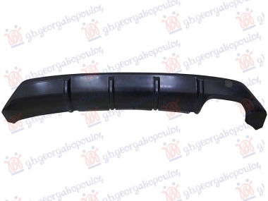 SPOJLER ZADNJEG BRANIKA (1 OTVOR ZA 2 IZDUVNE CEVI) (N-LINE)