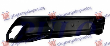 SPOJLER ZADNJEG BRANIKA PVC SA LAJSNAMA AUSPUHA (2 PDC SENZORI)