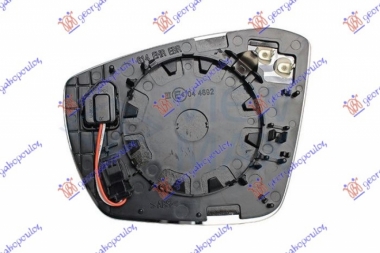 STAKLO RETROV GREJ MRTAV UGAO (KONVEKS)