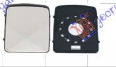 STAKLO RETROVIZORA -03 GORNJE  (KONVE