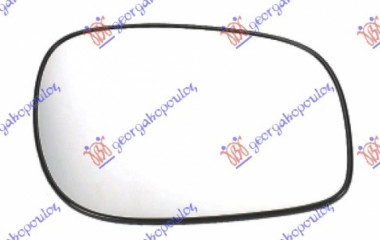 STAKLO RETROVIZORA ELE.SA GREJACEM -00 (