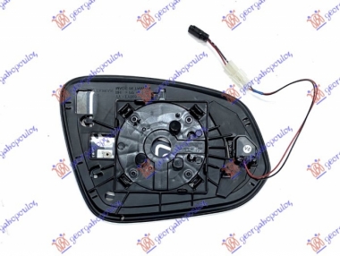 STAKLO RETROVIZORA SA GREJ. (MRT. UGAO)