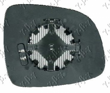 STAKLO RETROVIZORA SA GREJACEM -12 (KONV