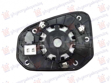 STAKLO RETROVIZORA SA GREJACEM (2 PIN) (KONVEKSNO)