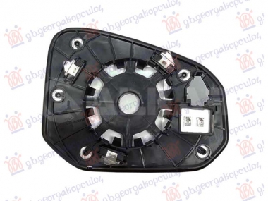 STAKLO RETROVIZORA SA GREJACEM (2 PIN) (KONVEKSNO)