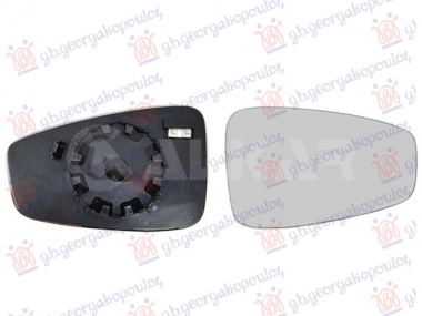 STAKLO RETROVIZORA SA GREJACEM (2 PIN) (KONVEKSNO)