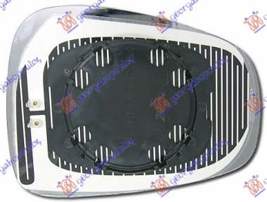 STAKLO RETROVIZORA SA GREJACEM (ASFERICN