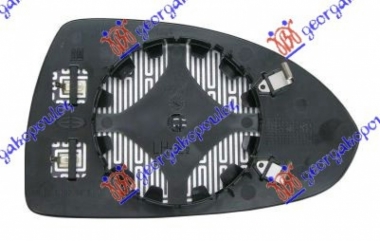 STAKLO RETROVIZORA SA GREJACEM (ASFERICN