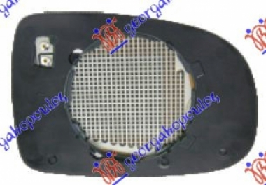 STAKLO RETROVIZORA SA GREJACEM (ASFERICN