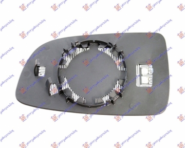 STAKLO RETROVIZORA SA GREJACEM (KONVEKSN