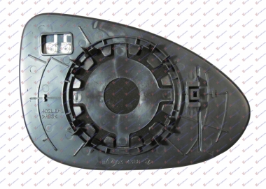 STAKLO RETROVIZORA SA GREJACEM (KONVEKSN