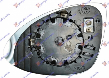 STAKLO RETROVIZORA SA GREJACEM (KONVEKSN