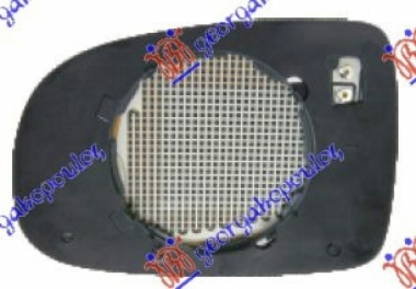 STAKLO RETROVIZORA SA GREJACEM (KONVEKSN