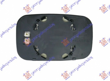 STAKLO RETROVIZORA SA GREJACEM (KONVEKSN