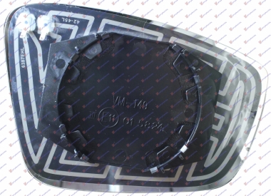 STAKLO RETROVIZORA SA GREJACEM (KONVEKSN