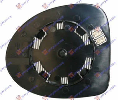 STAKLO RETROVIZORA SA GREJACEM (KONVEKSN