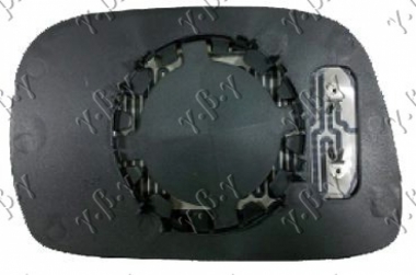 STAKLO RETROVIZORA SA GREJACEM (KONVEKSN