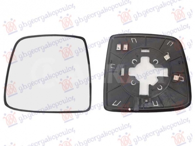 STAKLO RETROVIZORA SA GREJACEM (KONVEKSNO) (2 PIN)