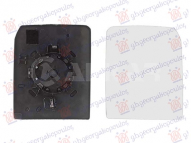 STAKLO RETROVIZORA SA GREJACEM (KONVEKSNO) (2 PIN) 2024-