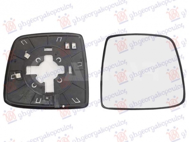 STAKLO RETROVIZORA SA GREJACEM (KONVEKSNO) (2 PIN)