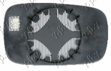 STAKLO RETROVIZORA SA GREJACEM L/D (ASFE