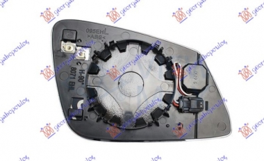 STAKLO RETROVIZORA SA GREJACEM MRT. UGAO