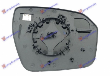 STAKLO RETROVIZORA SA GREJACEM (MRTAV UGAO) (KONVEKSNO)