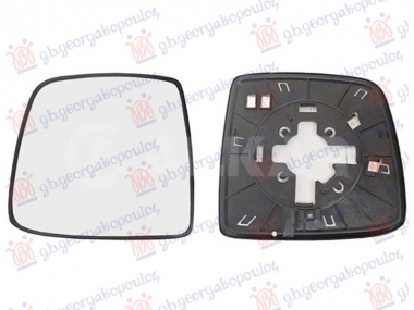 STAKLO RETROVIZORA SA GREJACEM (MRTAV UGAO) (KONVEKSNO)