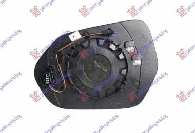 STAKLO RETROVIZORA SA GREJACEM MRT.UGAO