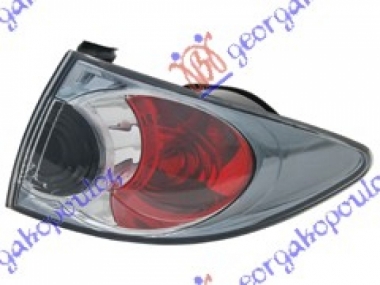 STOP LAMPA SPOLJ.KARAV.06-(SVETLO SIVA)