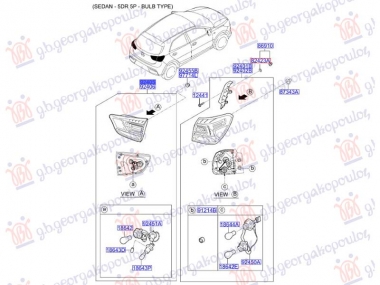 STOP LAMPA UNUTRASNJA LED (ORIGINALNI)