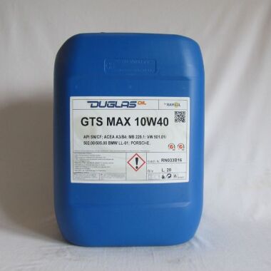 Ulje 20L GTs MAX 10W-40 polusinteticko