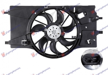 VENTILATOR KOMPLET 1.5/2.0 DIZEL - 1.6/2.0 BENZIN