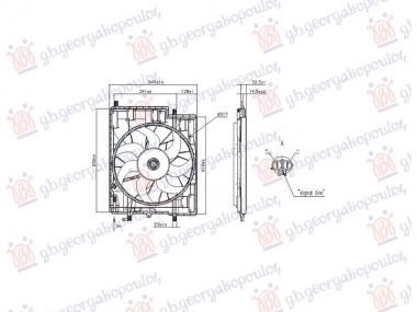 VENTILATOR KOMPLET 2.0 DIZEL / 2.0 BENZIN-HIBRID