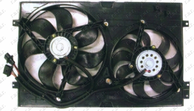 VENTILATOR KOMPLET (DUPLI) BENZIN-DIZEL