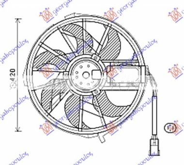 VENTILATOR (MOTOR I VENT.) (420mm)